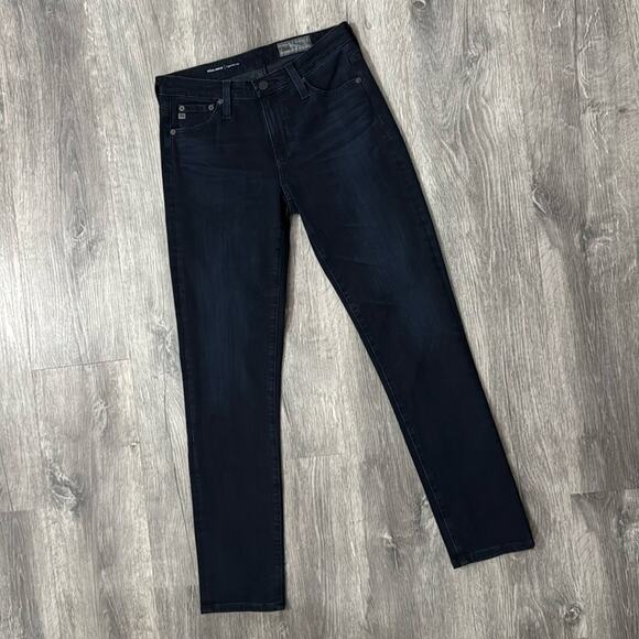 ag Adriano Goldschmied Contour 360 Prima Ankle Cigarette Leg Skinny Jeans Sz 25 - Picture 3 of 13